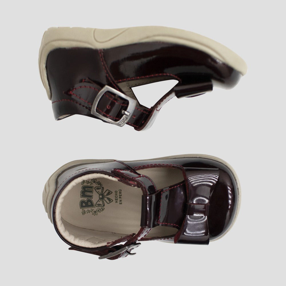 Zapato Pibe - 064 Vino