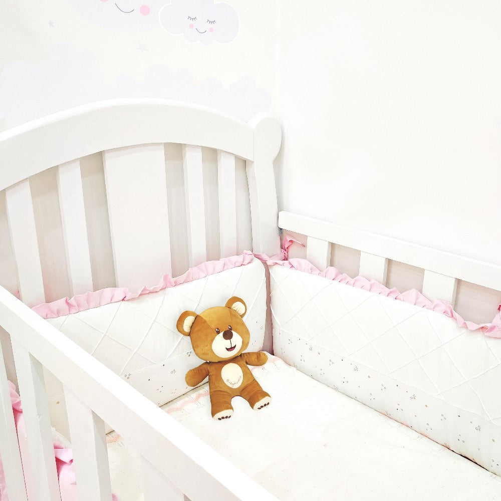 Protector de Cuna - Rosado