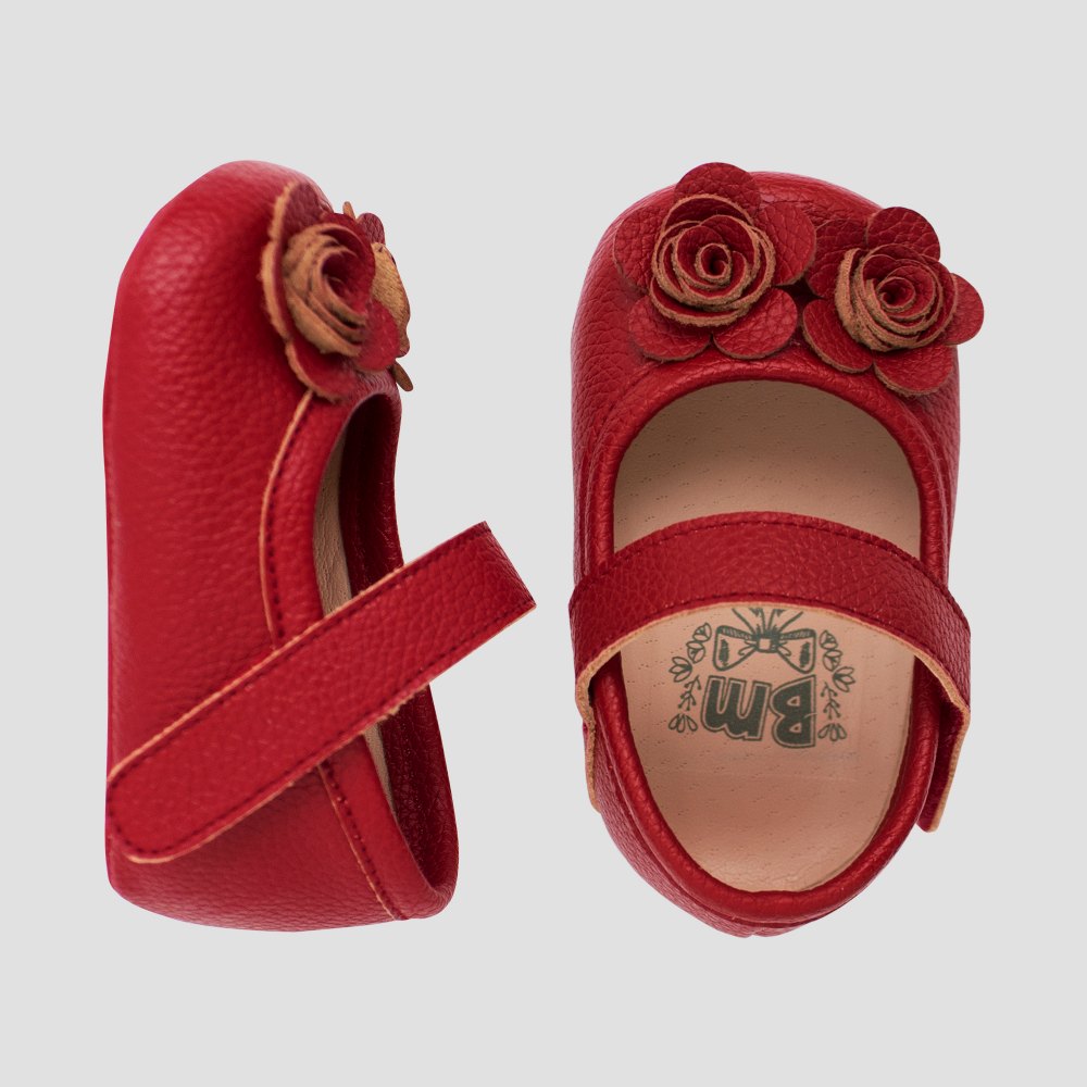 Zapato Flex -044 Rojo