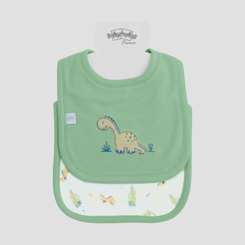 Babero Pack 2 Niño - Verde