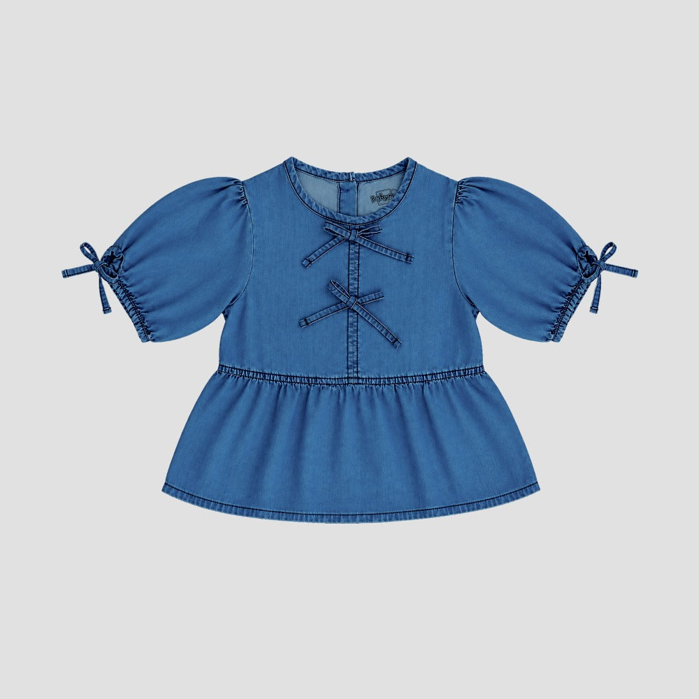 Blusa M 3/4 Silvia - Azul
