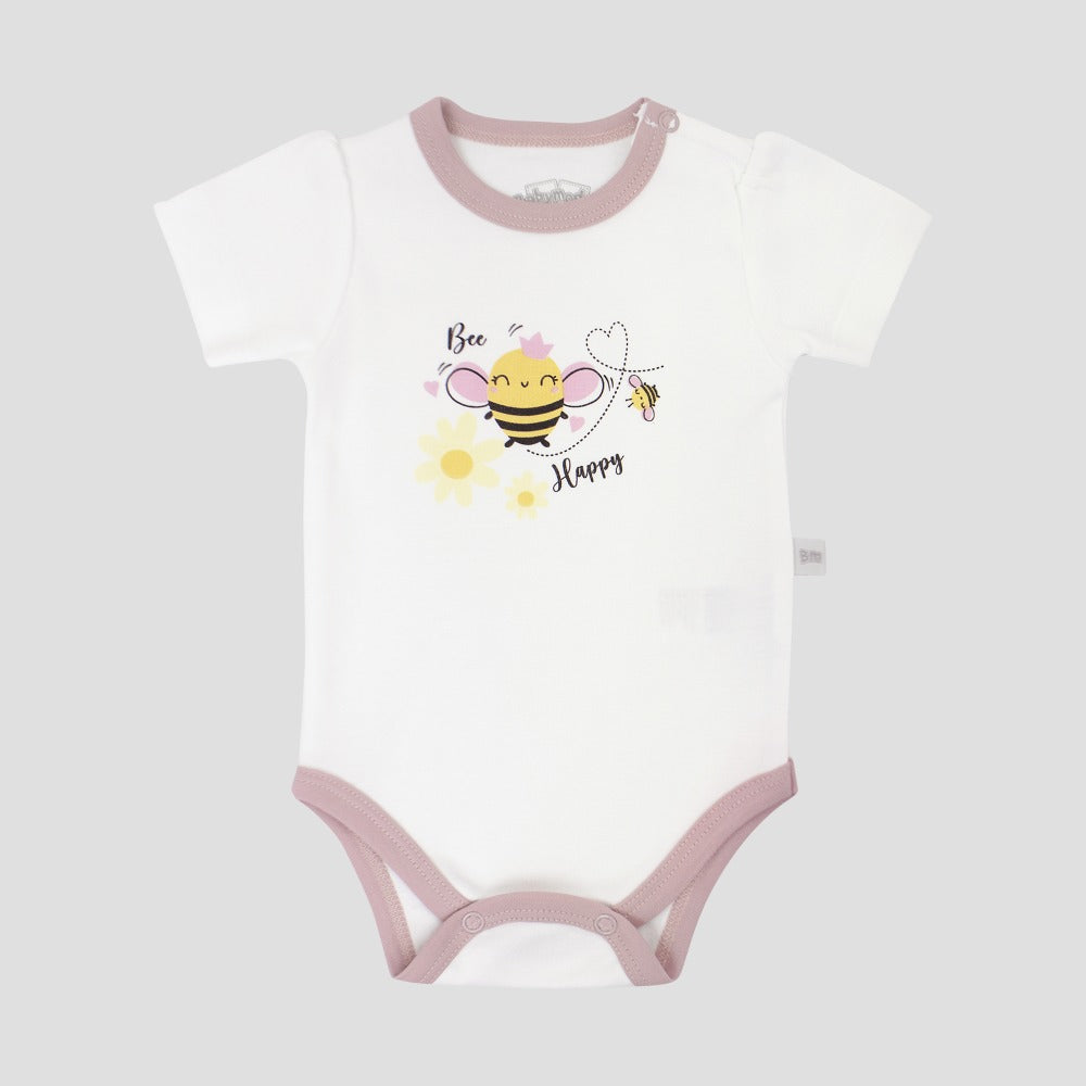 Body Pack Ariel - Mauve-Blanco