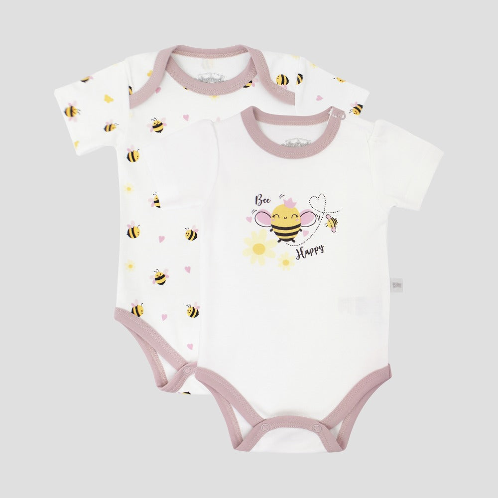 Body Pack Ariel - Mauve-Blanco