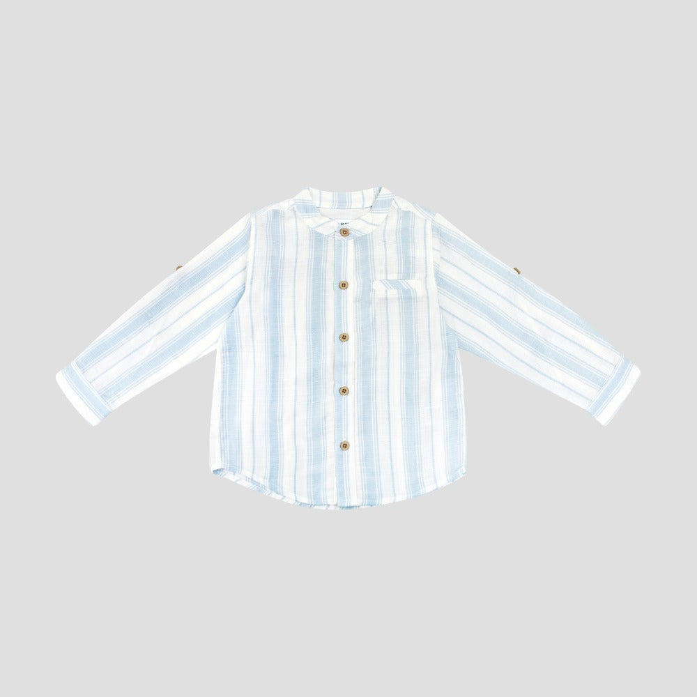 Camisa MC Jhon - Celeste