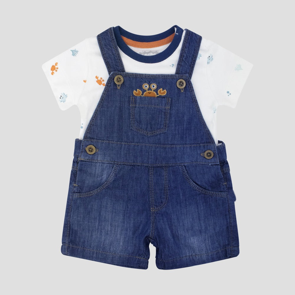 Conjunto Thair - Azul-Blanco