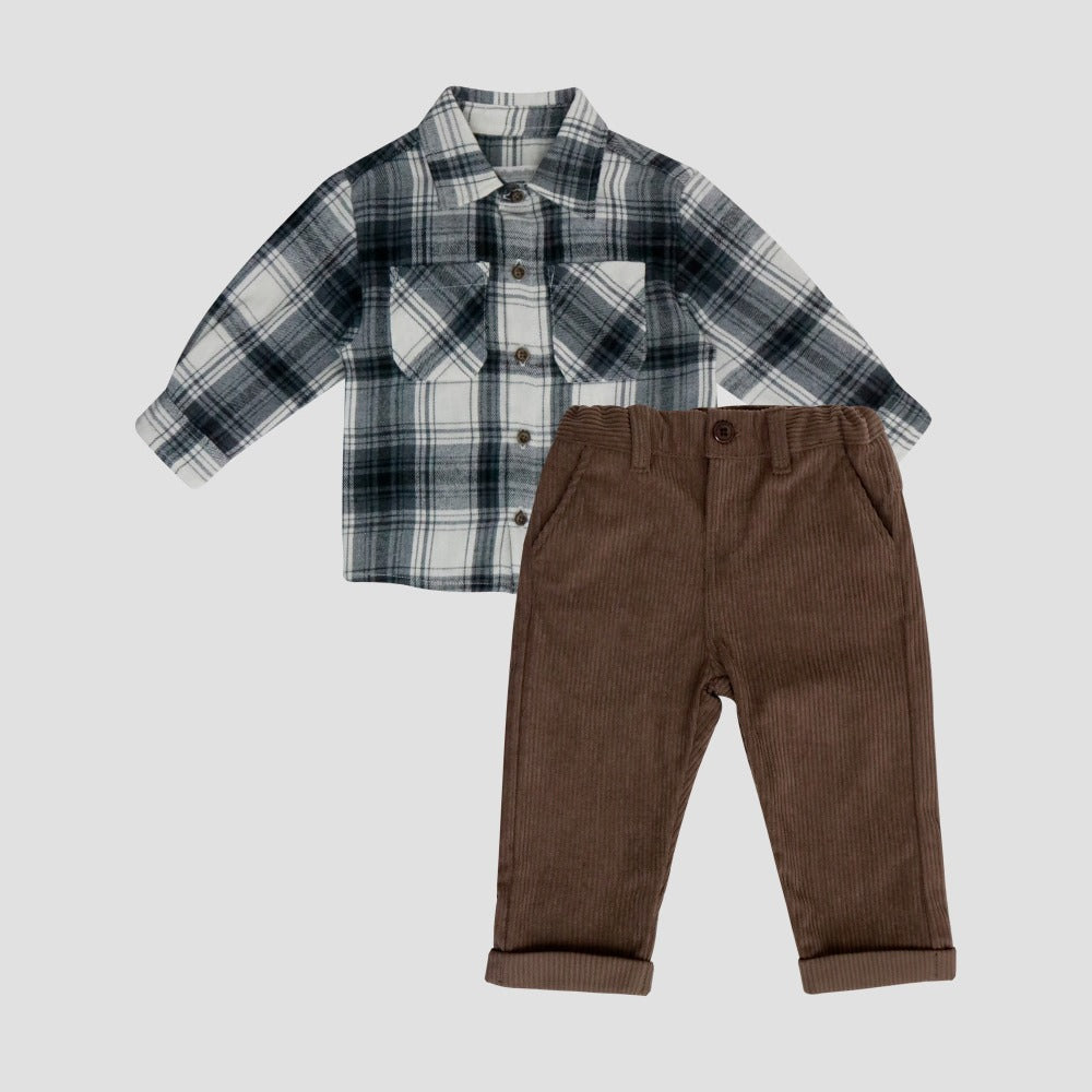 Conjunto Paul - Gris