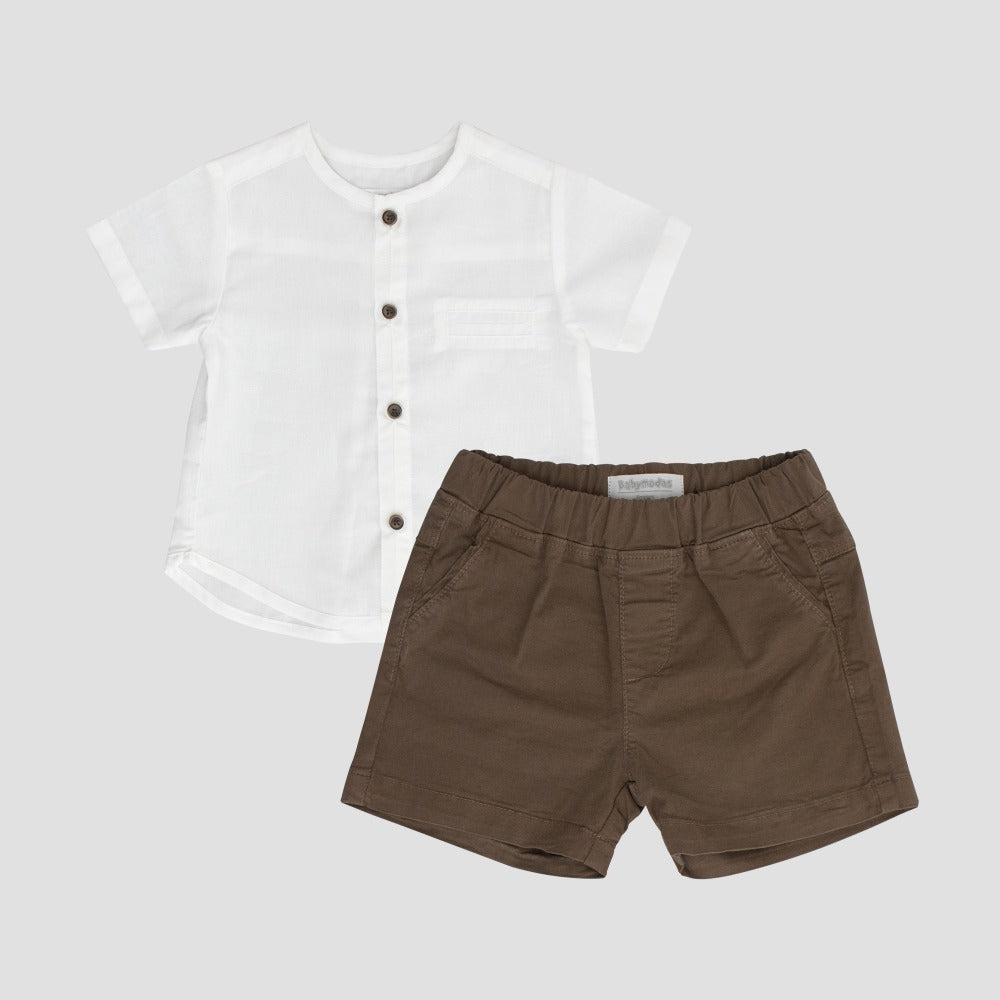 Conjunto Sergio - Marrón