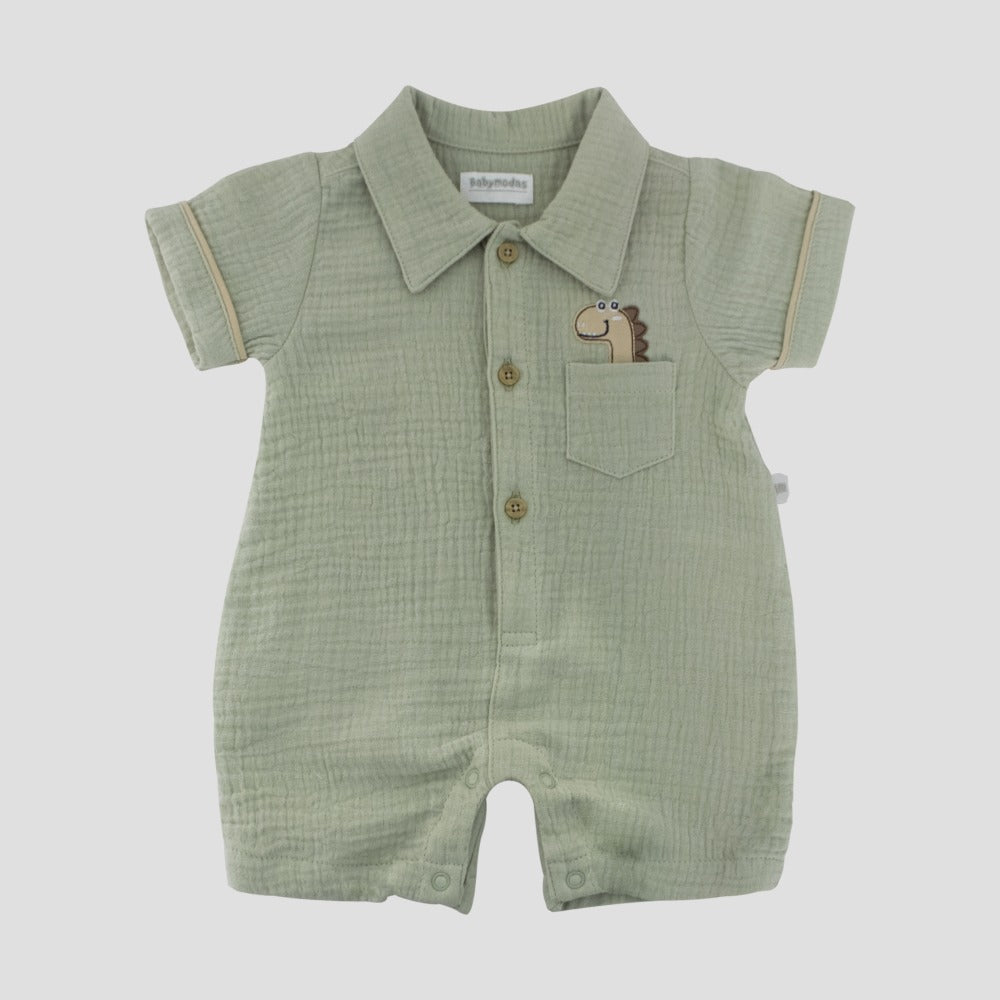 Enterizo Gerald - Verde Cemento