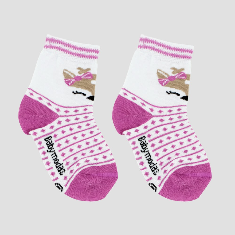 Medias Caribu - Fucsia
