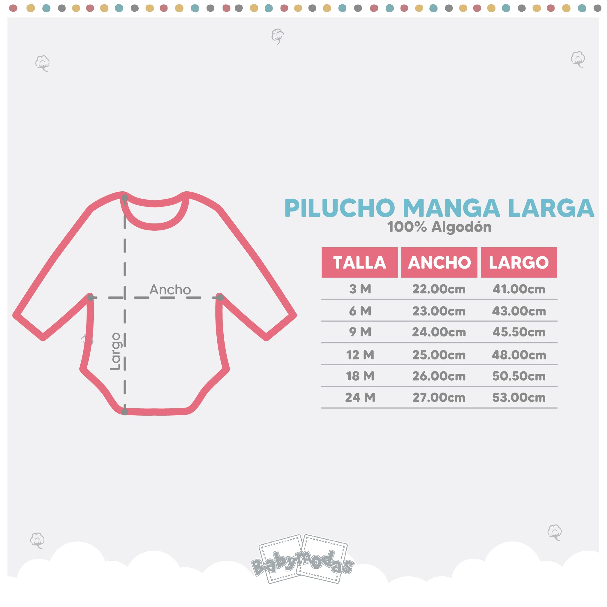 Pack Básico Niña - Body ML