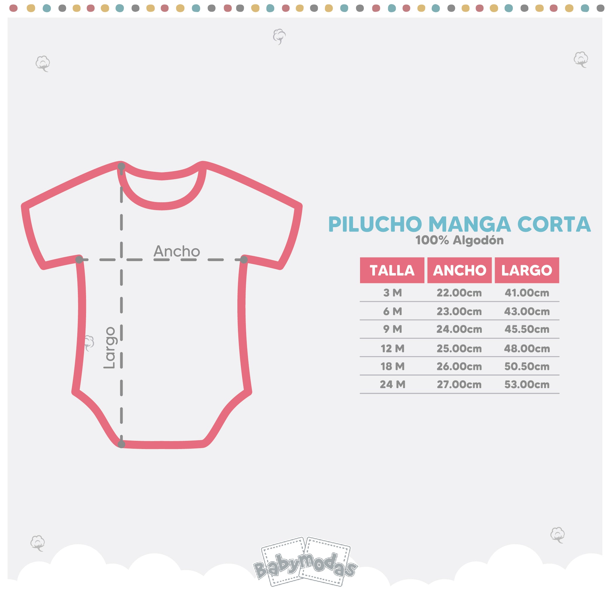 Pack Básico Niña - Body MC