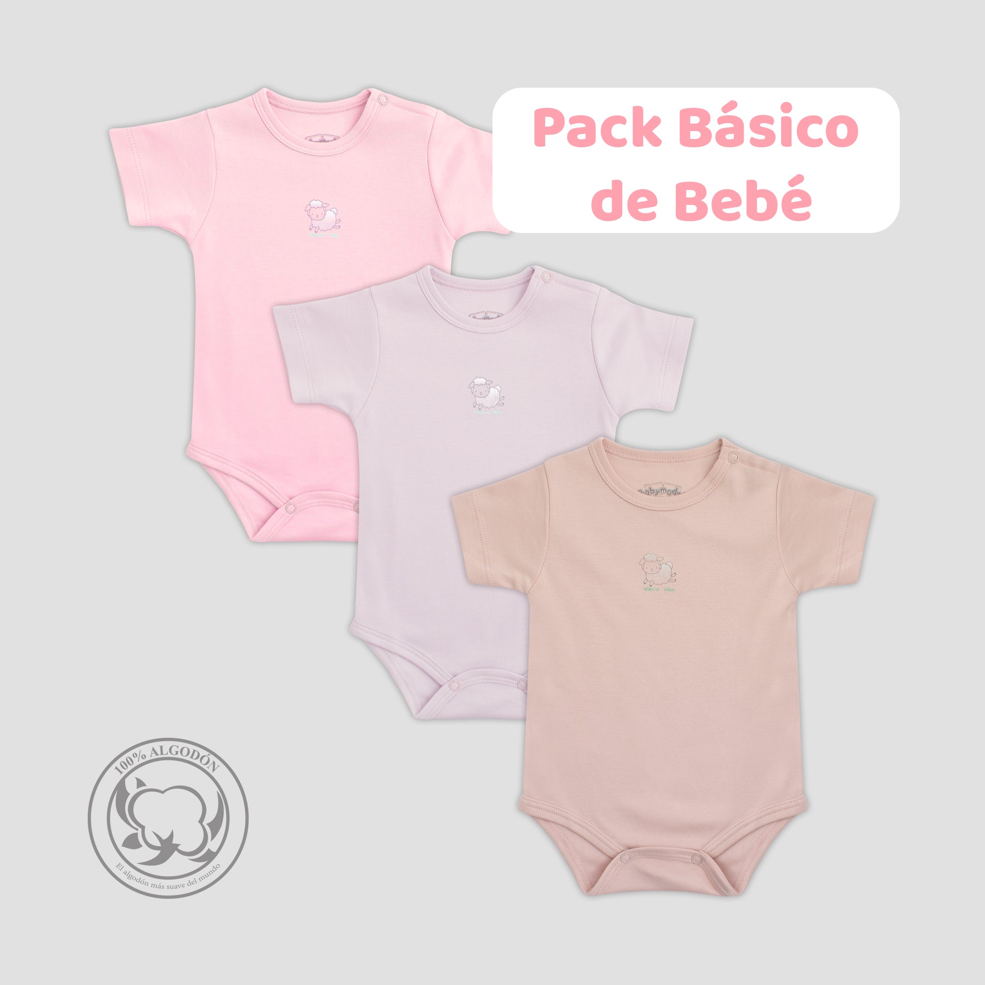 Pack Básico Niña - Body MC