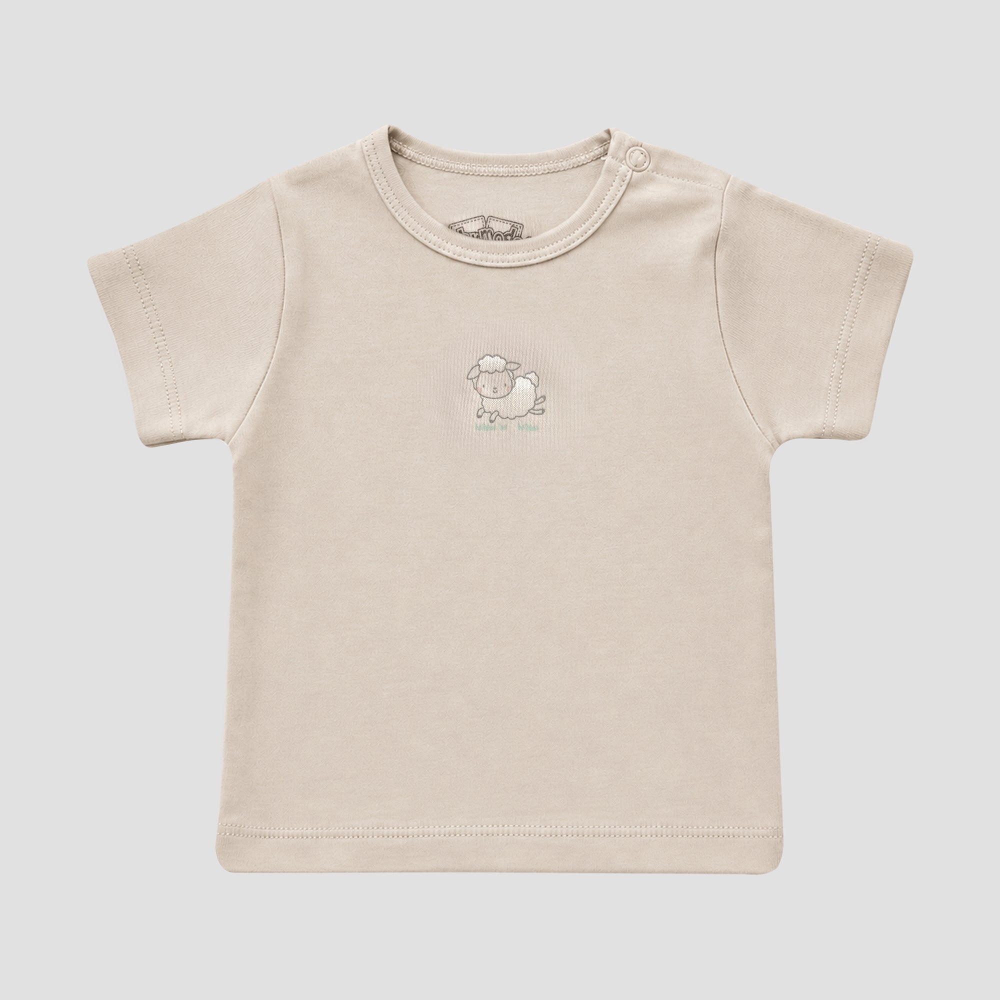 Polo Básico Bebé MC - Beige