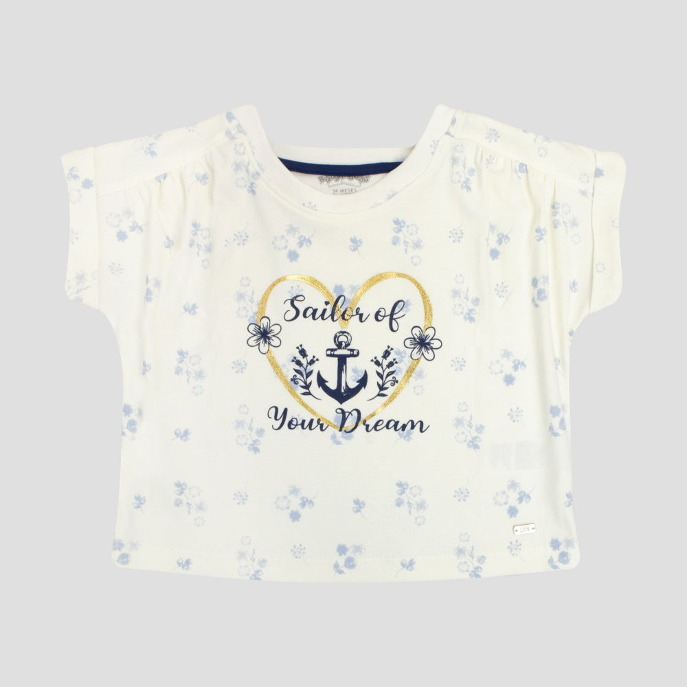 Polo MS Lesly - Crema