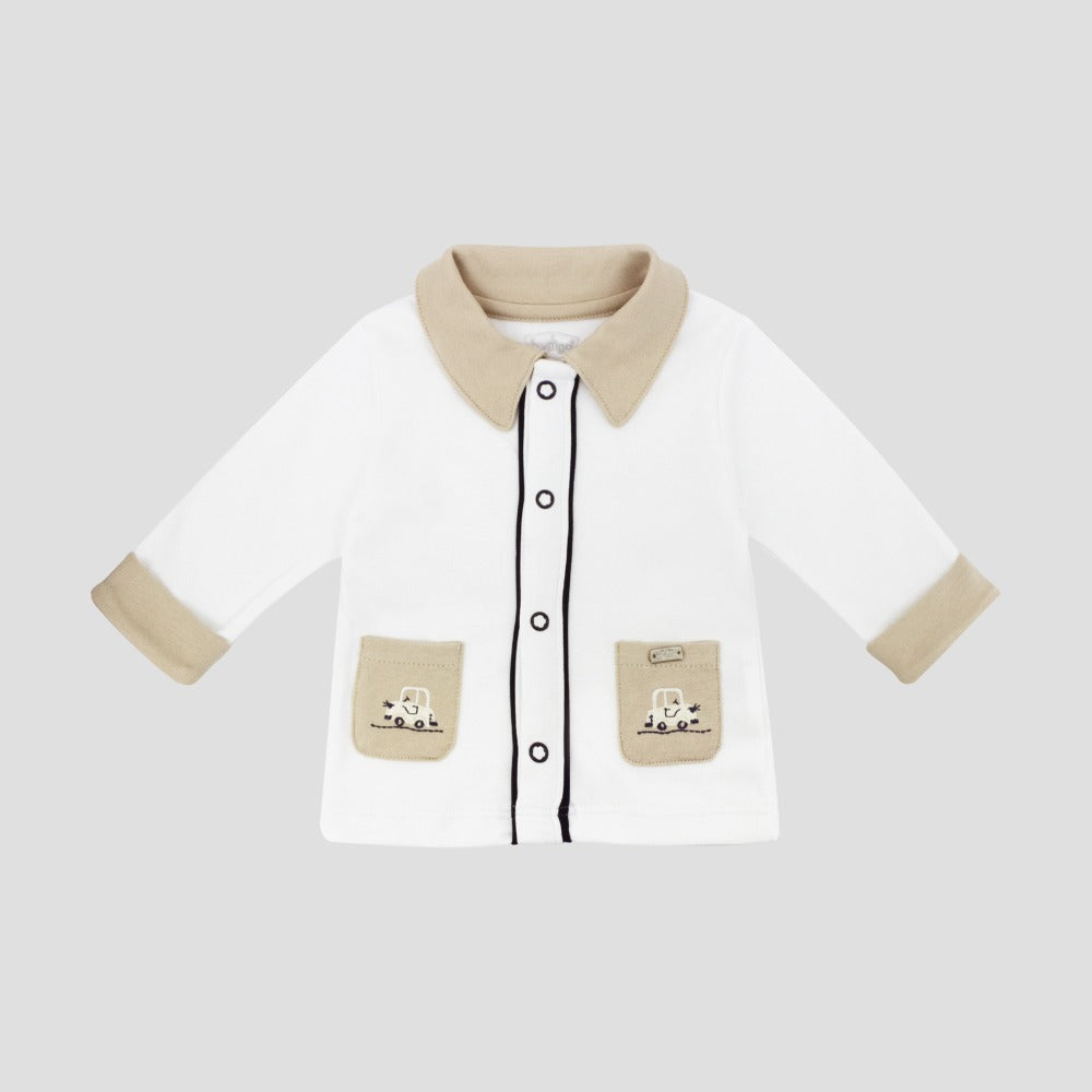 Set Alex - Beige-Blanco