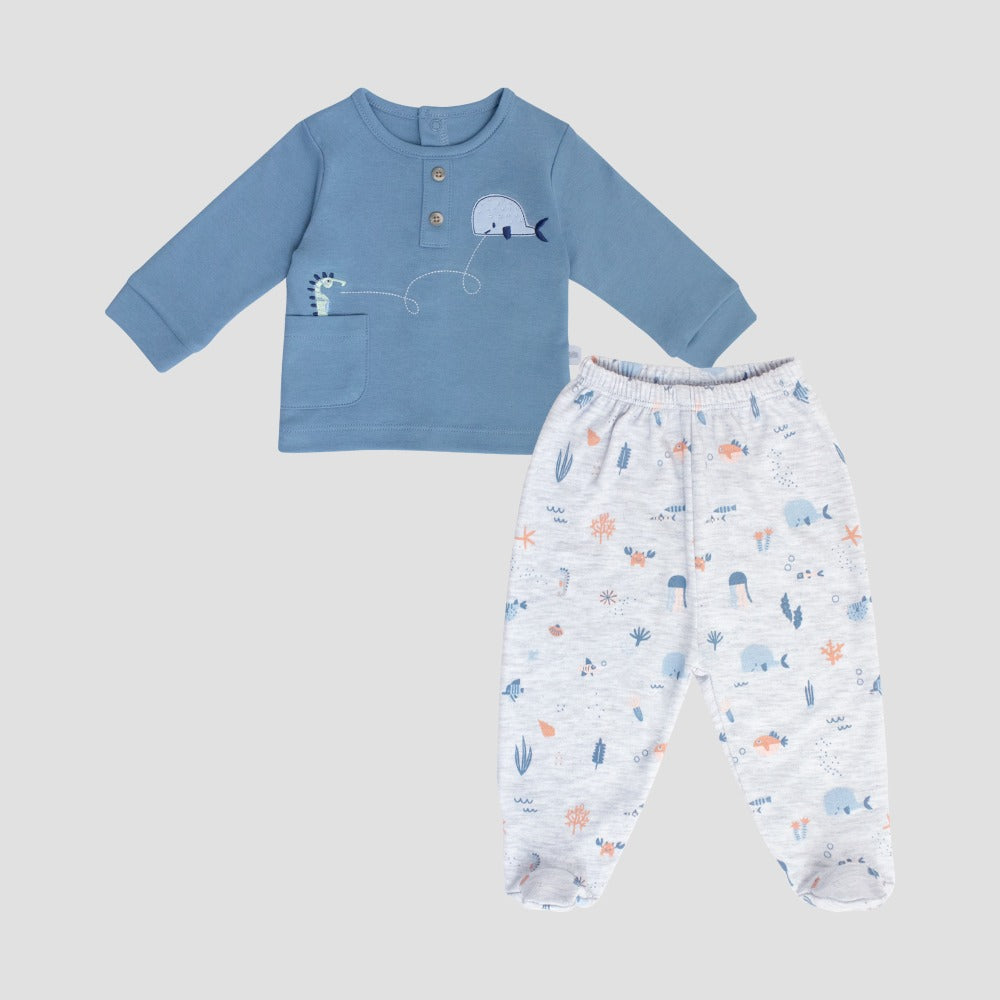 Set Cris - Azul Acero