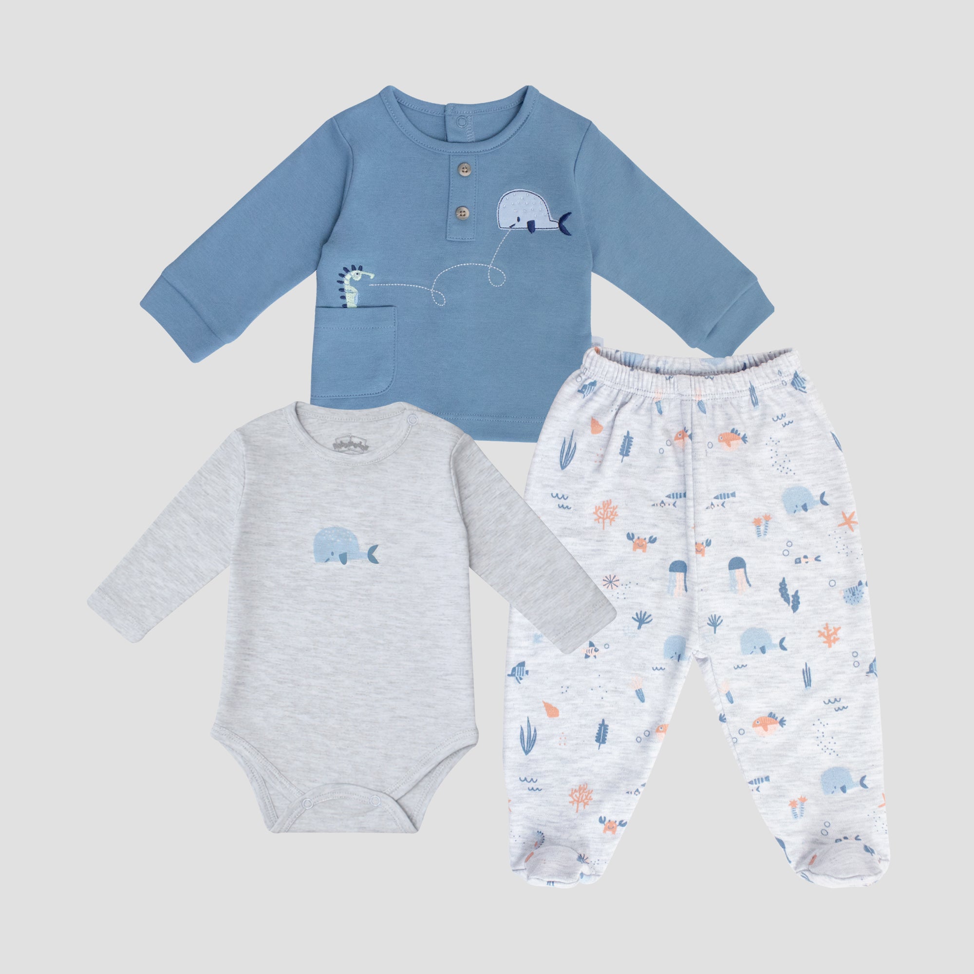 Set Cris - Azul Acero