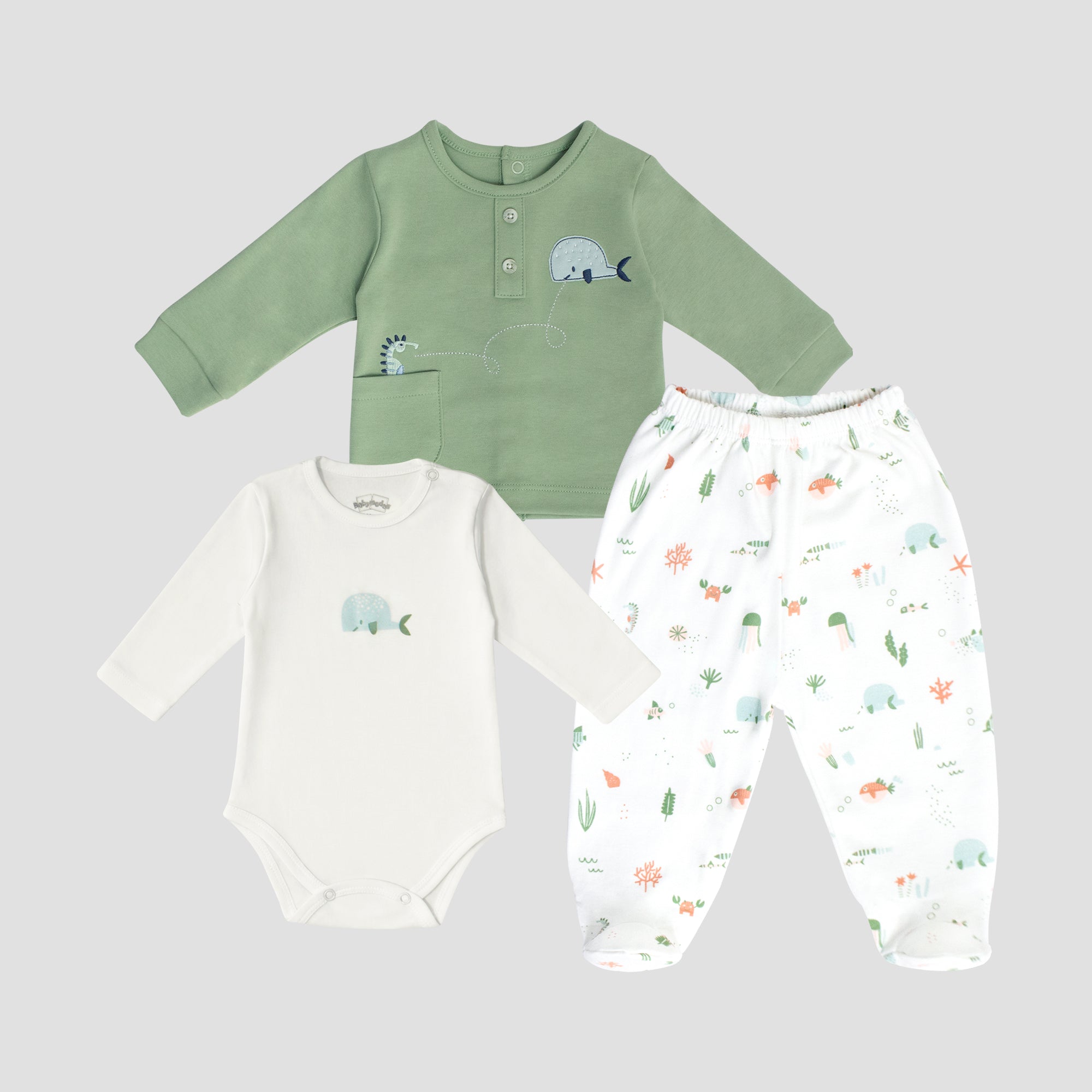 Set Cris - Verde Cemento