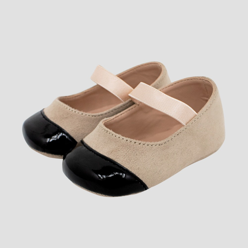 Zapato Flex -051 Beige negro