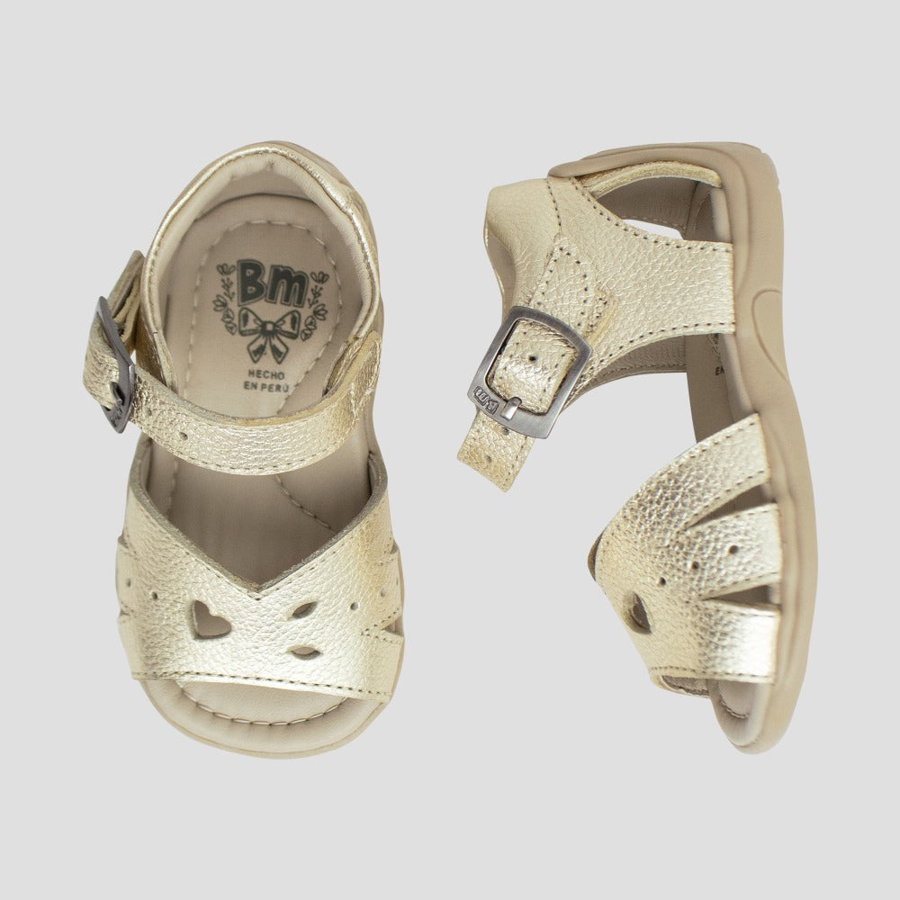 SANDALIA PIBE SP-040 DORADO