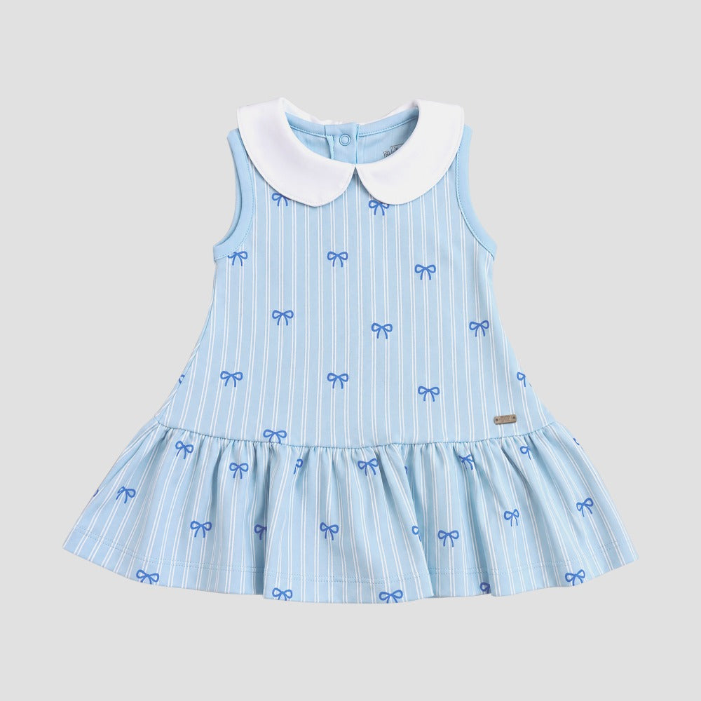 Vestido Carla - Celeste