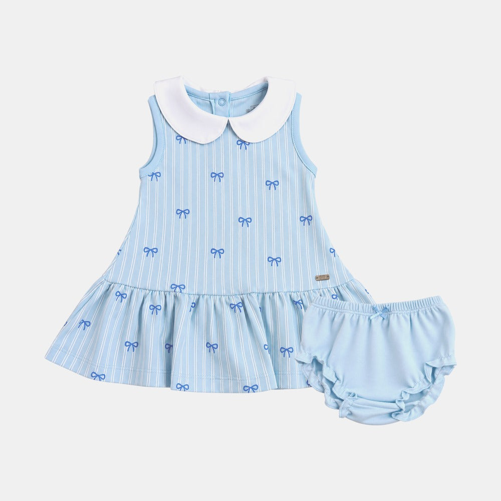 Vestido Carla - Celeste