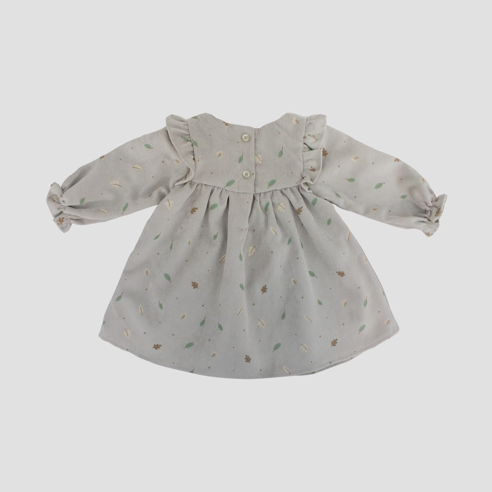 Vestido ML Cristina - Plomo Plata