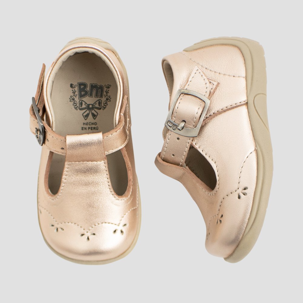 Zapato Pibe -059 Dorado