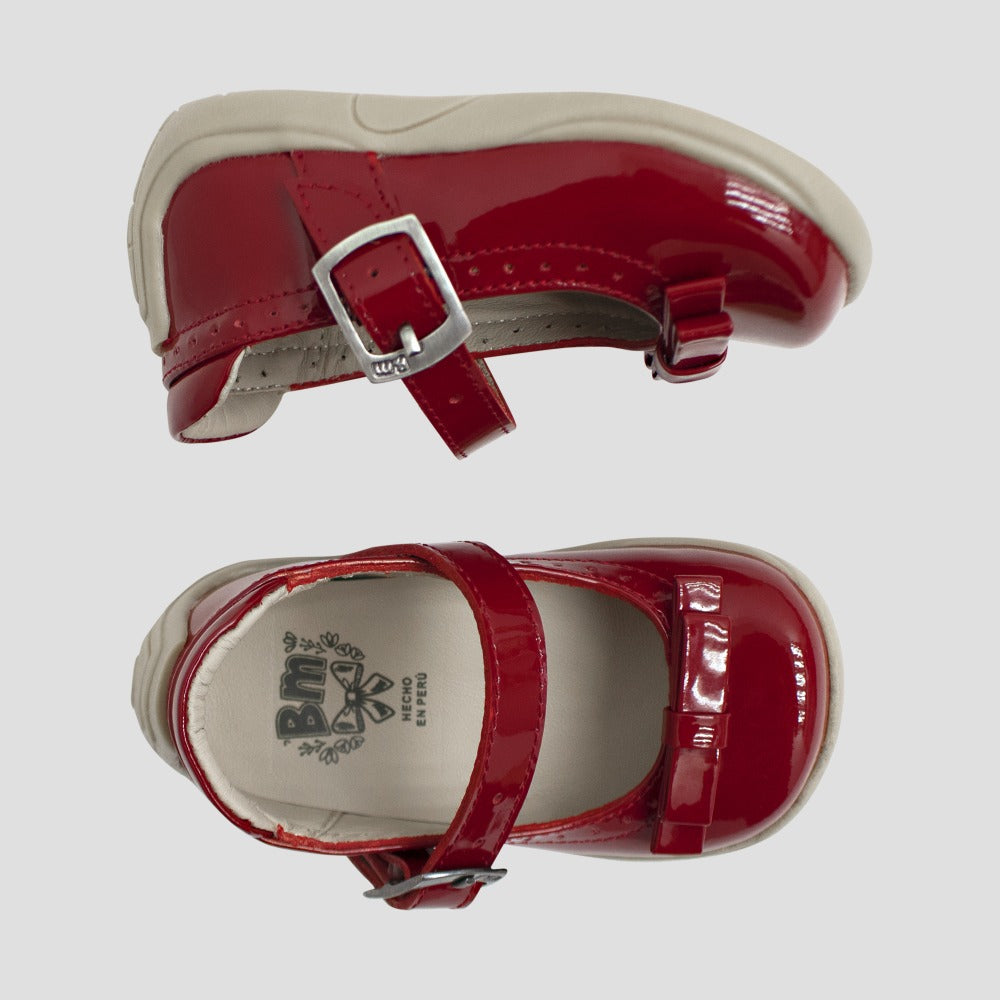 Zapato Pibe - 065 Rojo