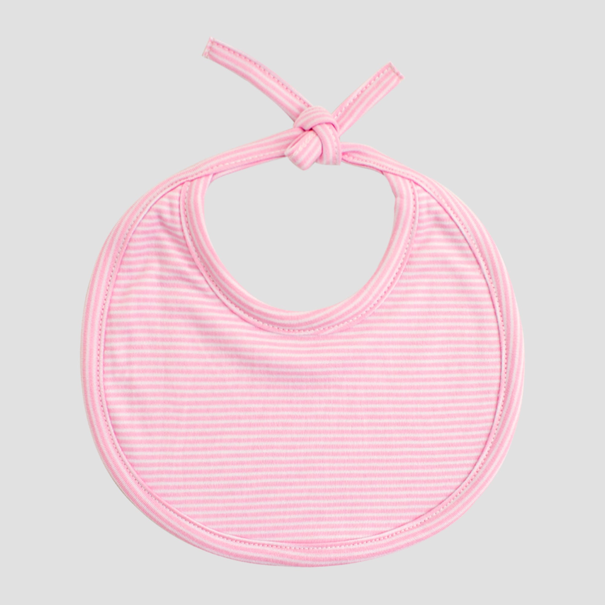 Setx3 baberos impermeables con bolsillo - pink chickadee — miKangaroo