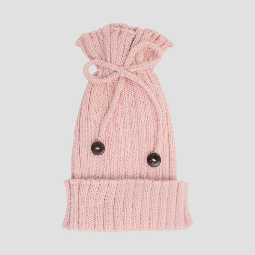 Gorro Moñito - Palo Rosa