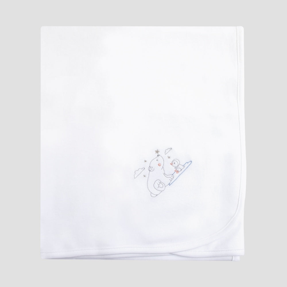 Manta Clásico - Blanca