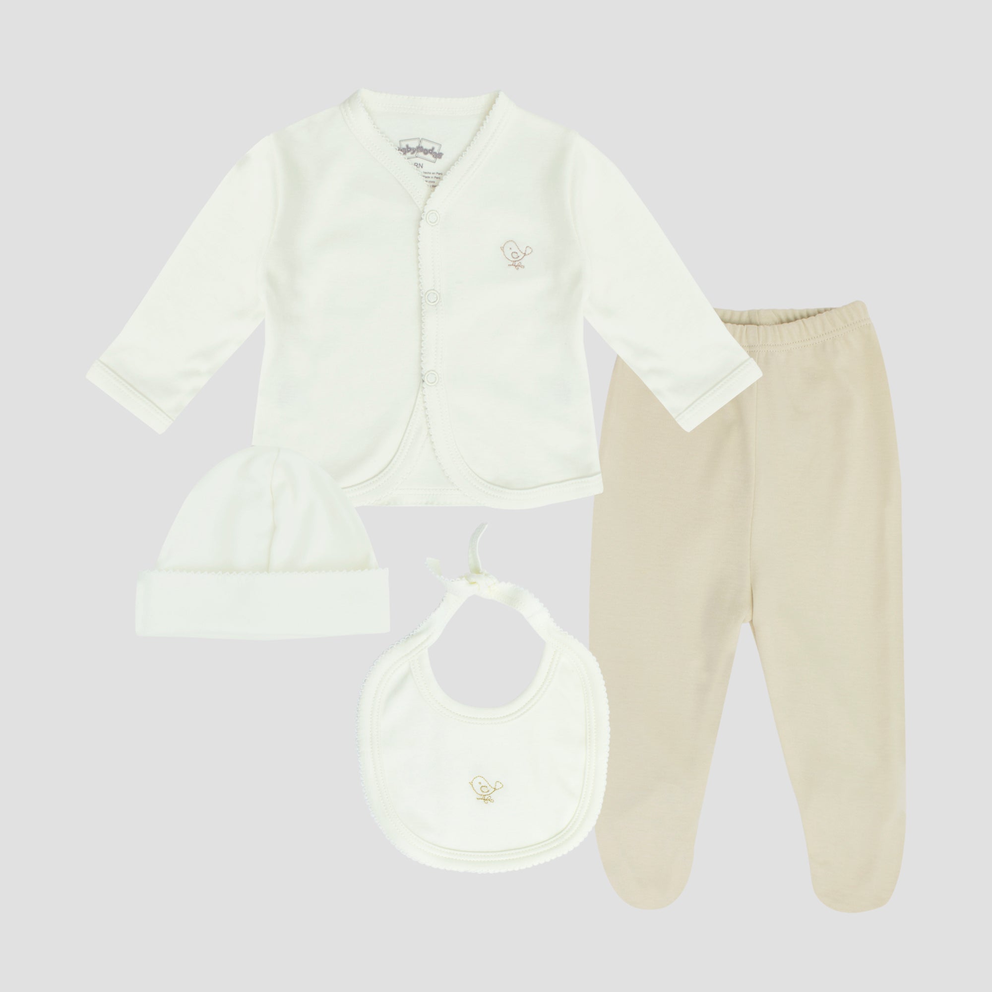 Set mi primer día - Perla Beige - Prematuro